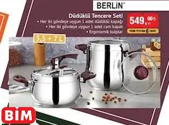 BERLİN DÜDÜKLÜ TENCERE SETİ